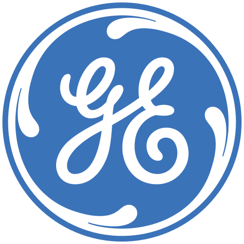 The logo for GE Healthcare